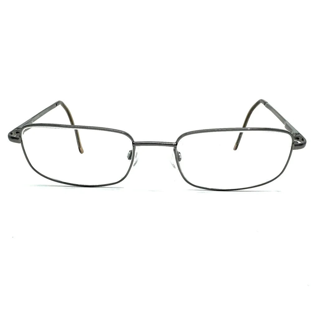 Stetson Eyeglasses Frames 285 ZYLOWARE 058 Brown Grey Rectangular 57-20‎ H9484